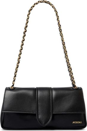 Jacquemus Bambino Cha&icirc;ne Bag - Dames - Schoudertassen - Zwart - ONE Size - Katoen - Tassen
