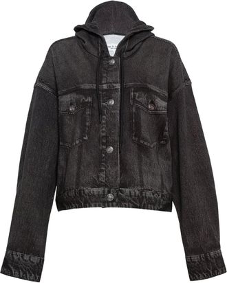 Rag & Bone Giacca Miramar con cappuccio - Nero