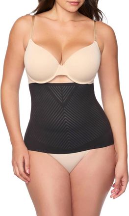 TC Fine Intimates Iconic Core Step-In Waist Cincher In Black
