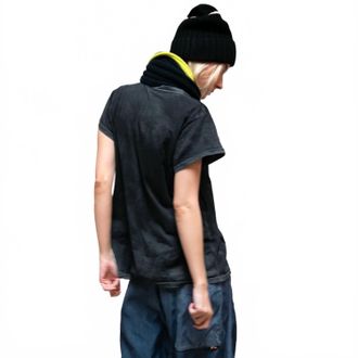 Freecity Californiakid Powder Tee Shortsleeve In Black Volcano