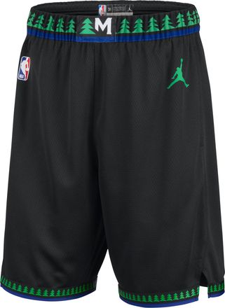 Nike Mens Minnesota Timberwolves Dri-FIT NBA Swingman Shorts in Black | II4450-010
