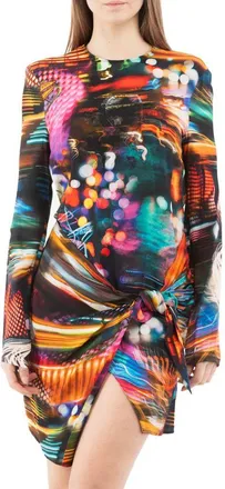 Moschino Womens Multicolor Viscose Casual Dress