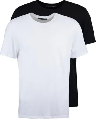 Trendyol Heren Ronde hals T-shirt 2 pak