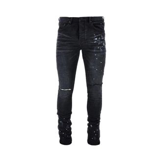 Purple P001 Jeans - Heren - Jeans - Zwart - Maat: W30 Katoen