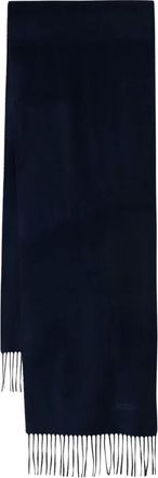 Moschino Bufanda de Lana - Accessories - Hombre - Azul - ONE SIZE