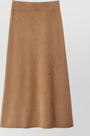 Lisa Yang cashmere asta midi skirt