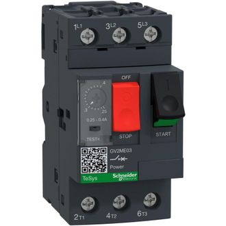 OEM Disyuntor De Motor Tesys Deca 3p 009kw 025040a Pl Gv2me03ap