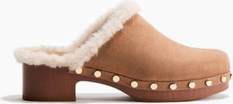 H&M Warm-lined Clogs in Dark Beige at Nordstrom, Size 10