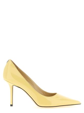Jimmy Choo London Bicolor Leather High Heel Womens Pumps