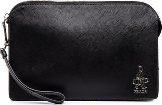 Prada Pre-owned Prada Saffiano Bellboy Clutch Ladies UE454H0XJTUZM273