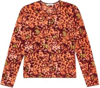 Maliparmi C&aacute;rdigan de Punto Estampado - Knitwear - Mujer - Rojo - XS