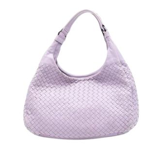 Bottega Veneta Pre-owned Shoulder Bags, female, Purple, Size: ONE SIZE Pre-owned The Campana