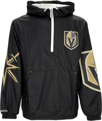 Mitchell & Ness NHL Team OG 2.0 Anorak Windbreaker - Heren - Fitness - Zwart - S - Polyester - Fitness