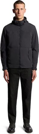 Lyle & Scott Long Sleeve Stow Away Jacket in Black Ice at Nordstrom, Size Xx-Large