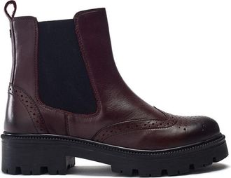 Moda in Pelle Moda in Pelle Womens Ordenia Burgundy Boots Leather - Size EU 41
