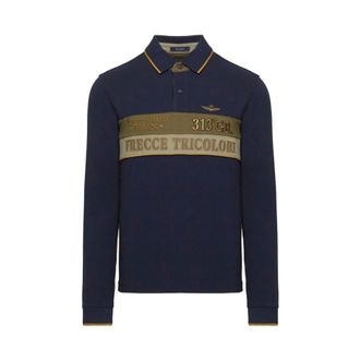 Aeronautica Tops, Heren, Blauw, L, Polo Shirts