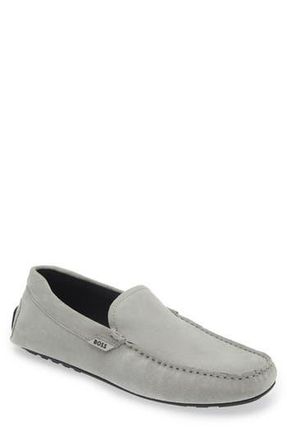 BOSS Noel Loafer in Silver at Nordstrom Rack, Size 11Us / 10Uk