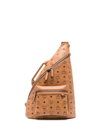 MCM Borsa a spalla Aren - Marrone