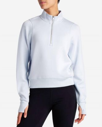 Danskin Cityscape Half Zip In Arctic Ice