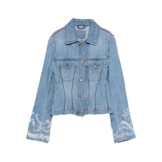 Ermanno Scervino Embroidered Denim Jacket