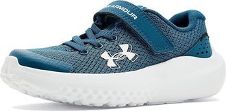 Under Armour Surge 4 Alternate Closure (Little Kid) Girls Shoes Wham Blue/White/White : 10.5 Little Kid M, Synthetic
