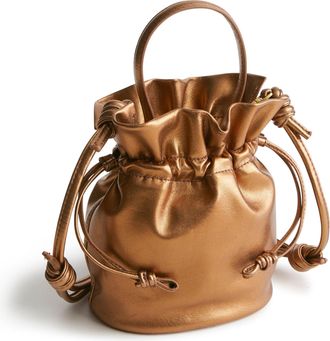 Vera Bradley Outlet Leather Tilden Drawstring Crossbody Bag