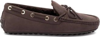 Tod's Schoenen, Dames, Bruin, 36 EU, Su&egrave;de, City Gommino Moccasin