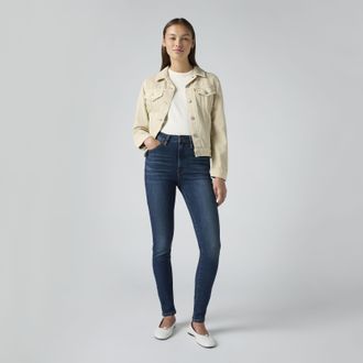 Levi's Retro High Skinny Jeans - Womens - 23X28 - Blue