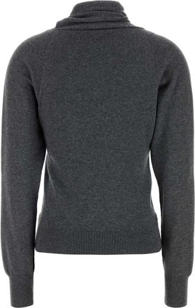 Tom Ford Darkgreymelange Exterior: Cashmere Cotton Maglieria Sweater