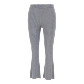 A. Roege Hove Wide Trousers, female, Gray, Size: XS Trine Flare Capri