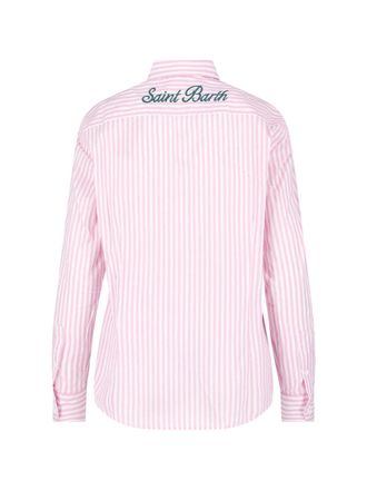 MC2 Saint Barth Womens Shirts Pink Cotton