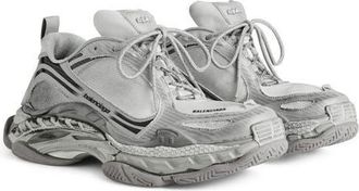 Balenciaga Triple S 2 Sneaker in Gradient Grey at Nordstrom, Size 9Us