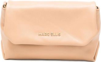 Marc Ellis Elodie Schoudertas - Dames - Schoudertassen - Roze - ONE Size - Leer - Tassen