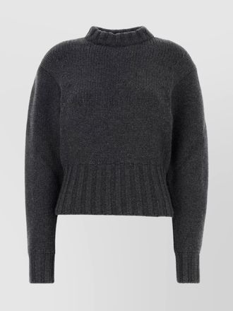 Alexander McQueen cashmere wool m&eacute;lange sweater