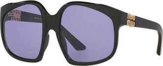 Miu Miu MUA07S 24D20R Shiny Brown/Light Blue