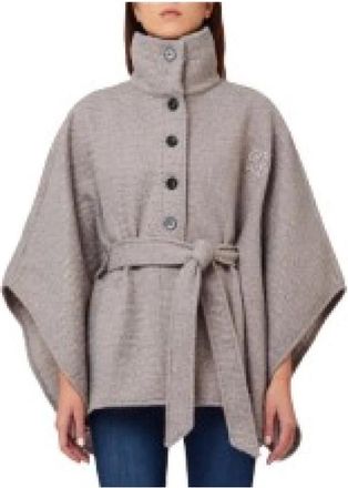 Liu Jo Jassen - Dames - Ponchos - Beige - ONE Size - Jassen