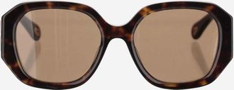 Chloé Multicolor LOGO TORTOISESHELL SUNGLASSES