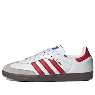 adidas Samba OG White Scarlet IG1025