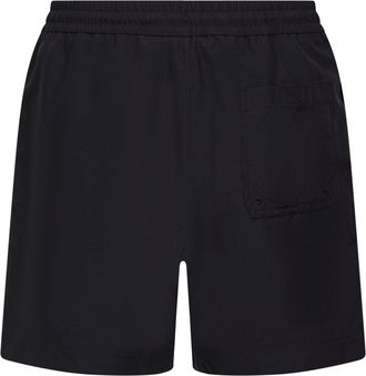 Carhartt Work in Progress Mens Black Swim Trunks Polyester Beachwear Sea Clothing