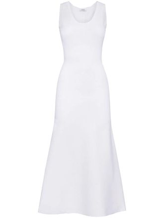 Ferragamo Mouwloze jurk - Wit