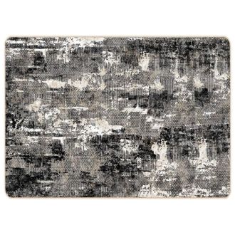 Berkfield Home Rug Washable Multicolour 190x300 cm Anti Slip | Size: 100 cm diameter