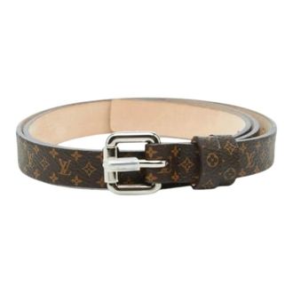 Louis Vuitton Pre-owned Vintage Plastic Belt - female - Louis Vuitton Vintage - Vintage Belts - Brown - ONE SIZE - Pre-owned