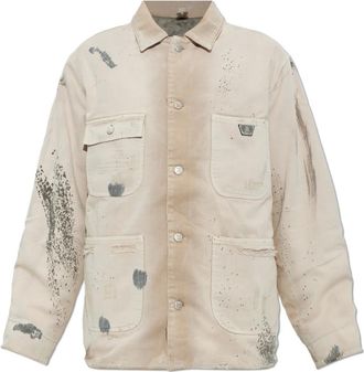 Misbhv Giacca in denim - - Jackets - Uomo - Rosa - XS