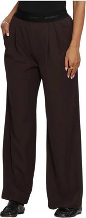Co'Couture Broeken, Dames, Bruin, M, Alinicc Logo Pant