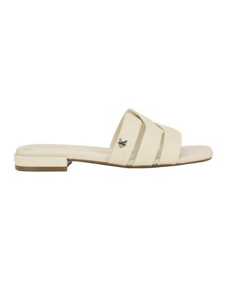 Calvin Klein Womens Womens Tishaly Sandal - White - 7H