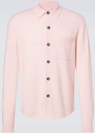 Allude Cotton and cashmere overshirt