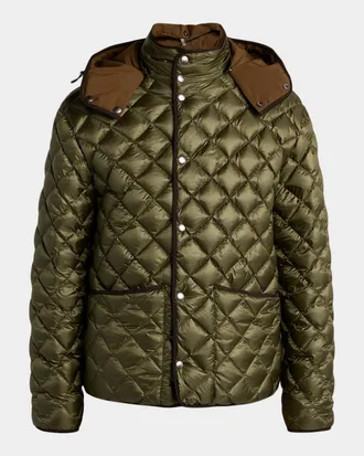 Moncler Men & apos;s Venserre Quilted Nylon Down Jacket