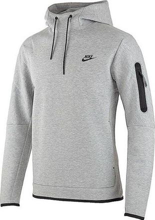 Nike Tech Fleece Pull Over Hoodie Dark Grey Heather DD5174-063