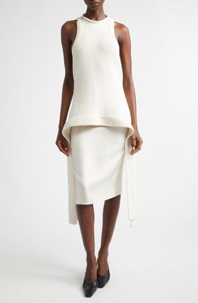 Aisling Camps Jil Sleeveless Sweater in Ivory at Nordstrom, Size X-Small