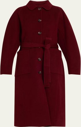 Ulla Johnson Sylvaine Flutter-Sleeve Midi Dress